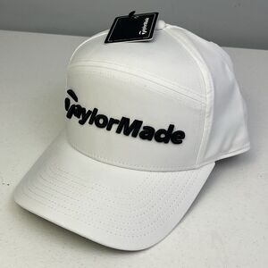 TaylorMade Evergreen Horizon Golf Hat White Snapback NEW